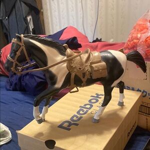 Vintage-1966- Bonanza-Little Joe's Horse With Saddle And Harness